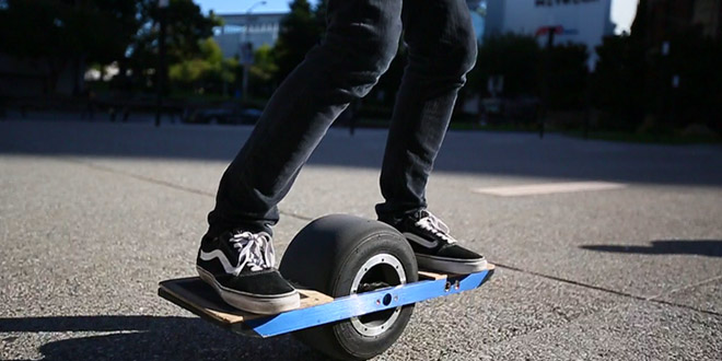 one wheel skate a une roue