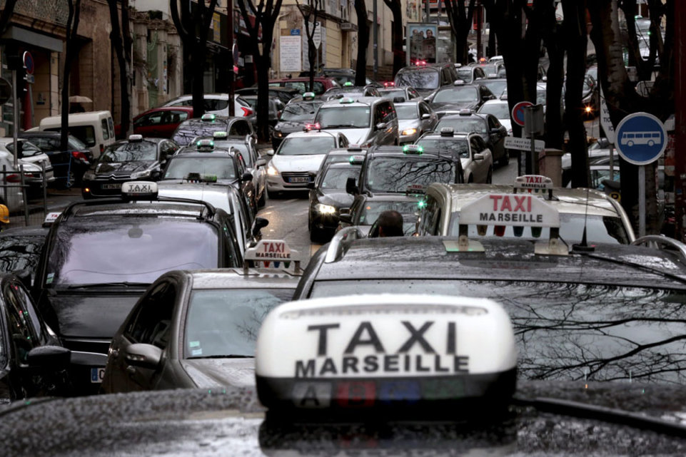 greve des taxis