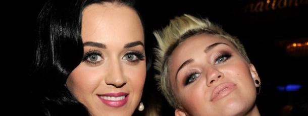 Miley Cyrus et Katy Perry