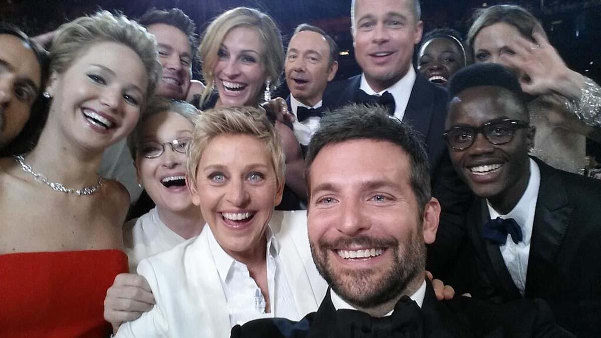 Ellen Selfie Oscars stars