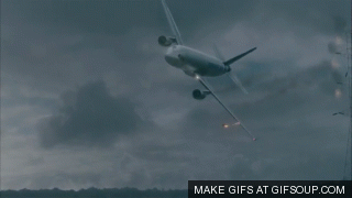 crash d'avion dans un film