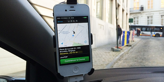 uber appli mobile taxi