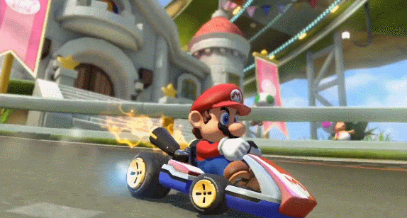 Mario Kart 8 permet de rouler à l'envers