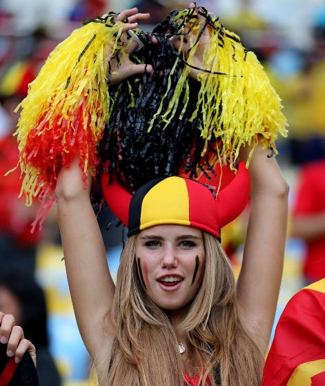 Les plus belles supportrices de la coupe du monde 2014 belgique