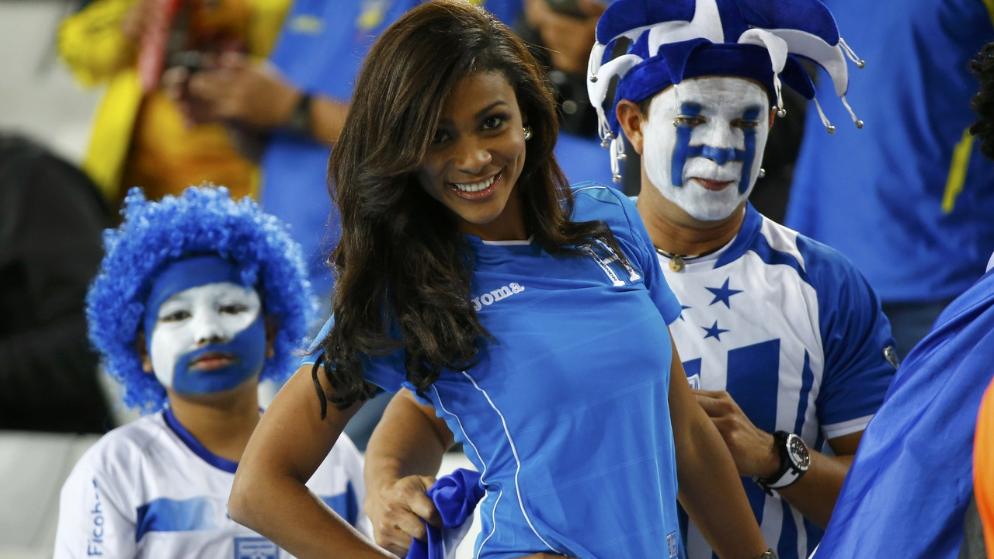 Les plus belles supportrices de la coupe du monde 2014 Honduras