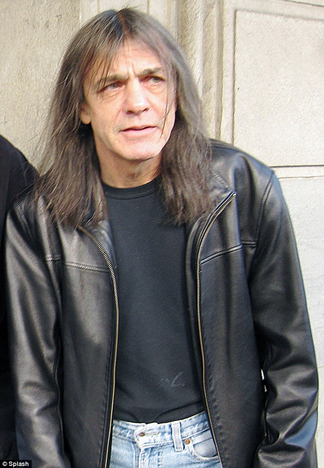 malcolm young malade acdc