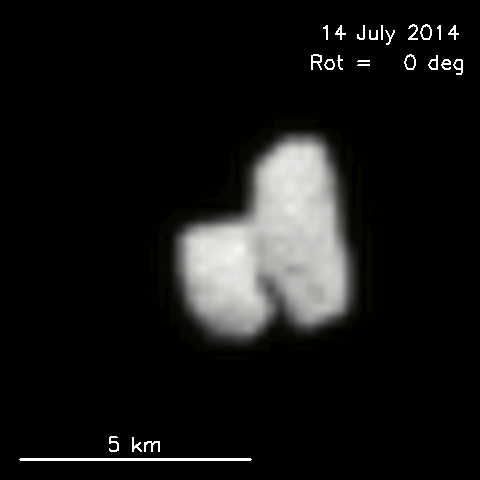 comete tchouri photo orbite