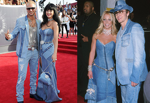 katy perry look jean britney spears vma music awards