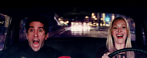 gif friends taxi 