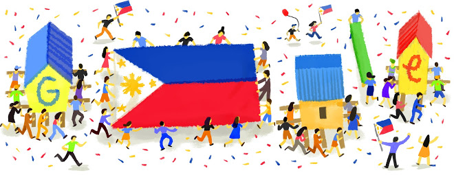 fete independance philippines doodle