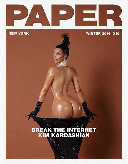 kim kardashian paper magazine cul