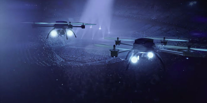 drones amsterdam show