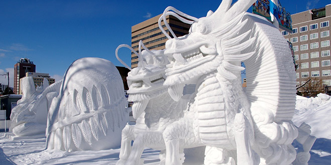 glace sculpture japon