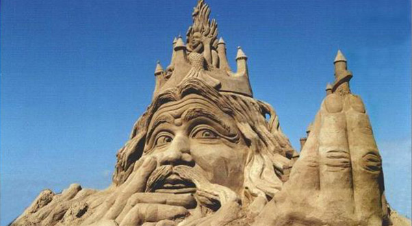 hommes des sables sculpture