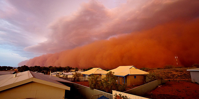 tempete sable australie 2013
