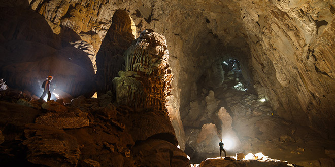 Hang Son Doong grotte geante Vietnam