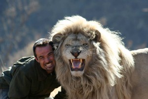 kevin richardson lion go pro sourire