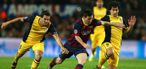FOOTBALL : Barcelone vs Atletico Madrid - Ligue des Champions - 1/4 - 01/04/2014