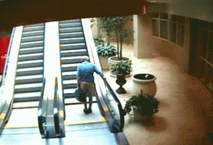 gif chute escalator