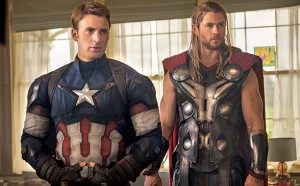 Avengers age of ultron thor captain america