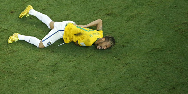 blessure de neymar