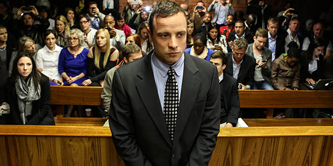 Oscar Pistorius appears at pre trial hearing in Pretoria