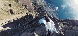 wingsuit high five