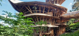 Elora Hardy ibuku bambou villa maison