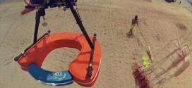 drone sauvetage concept plage chili